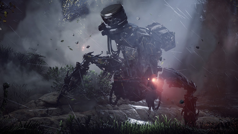 Illustration for article titled Horizon: Zero Dawn, análisis: ven por los dinosaurios robot, quédate por la brutal historia